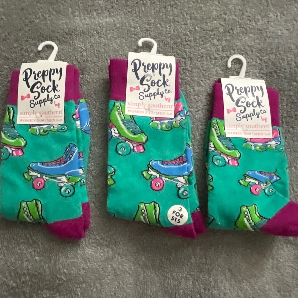 Skates Preppy Socks